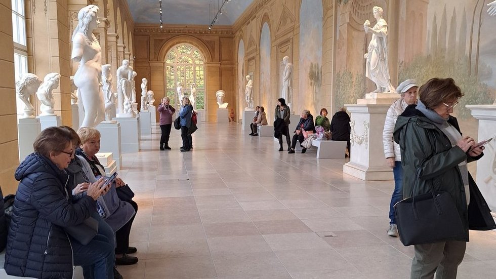 Wystawa w Oranżerii w Łazienkach Wystawa w Oranżerii w Łazienkach